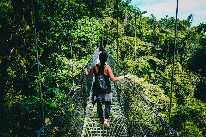 Jour 6 : parc du volcan Arenal et ponts suspendus